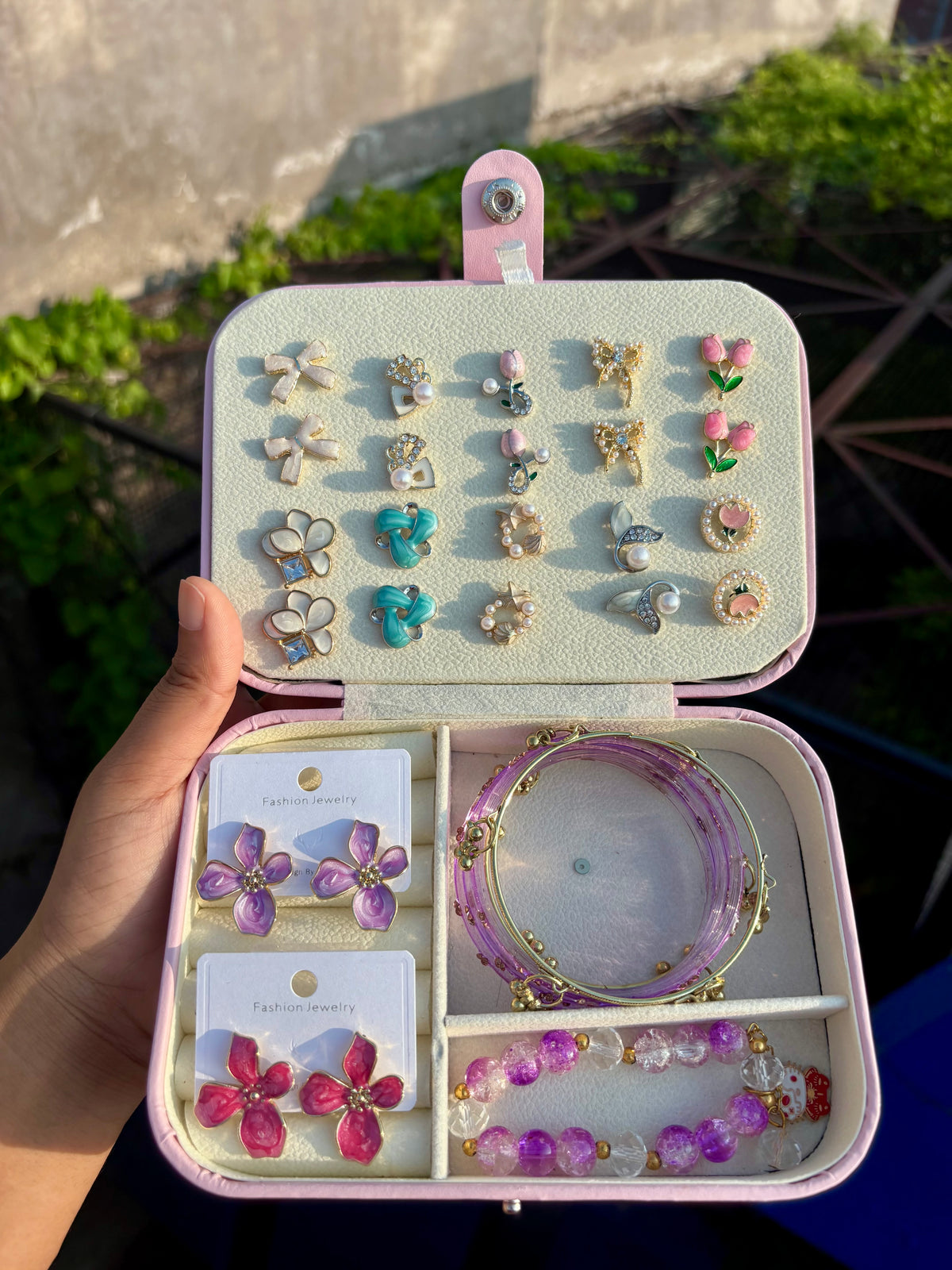 { Premium }Cute Jewellery Gift Box for Girls | Earrings, Bangles, Bracelet & Necklace π