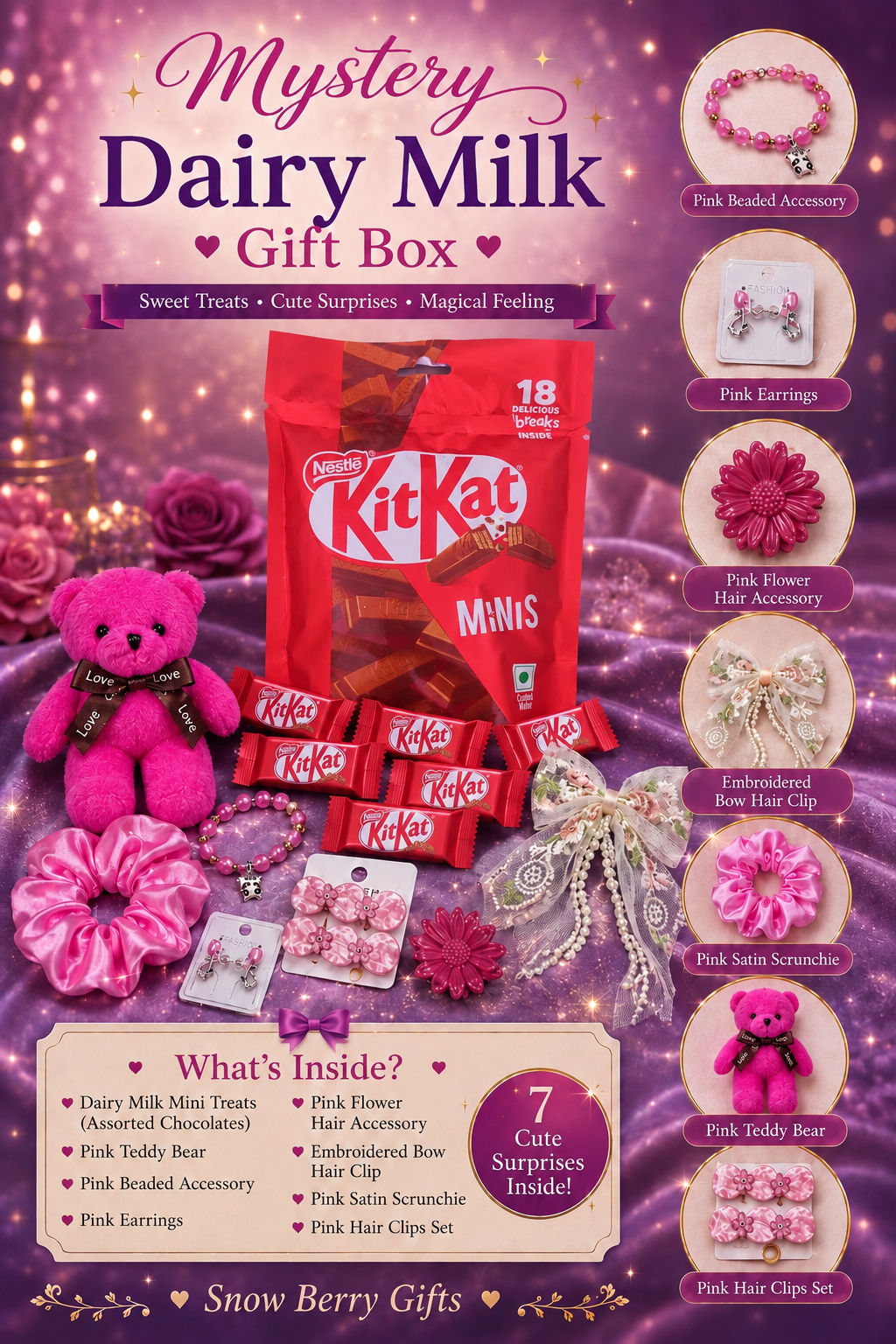{ Mystery } KitKat Pink Surprise Box đź’•