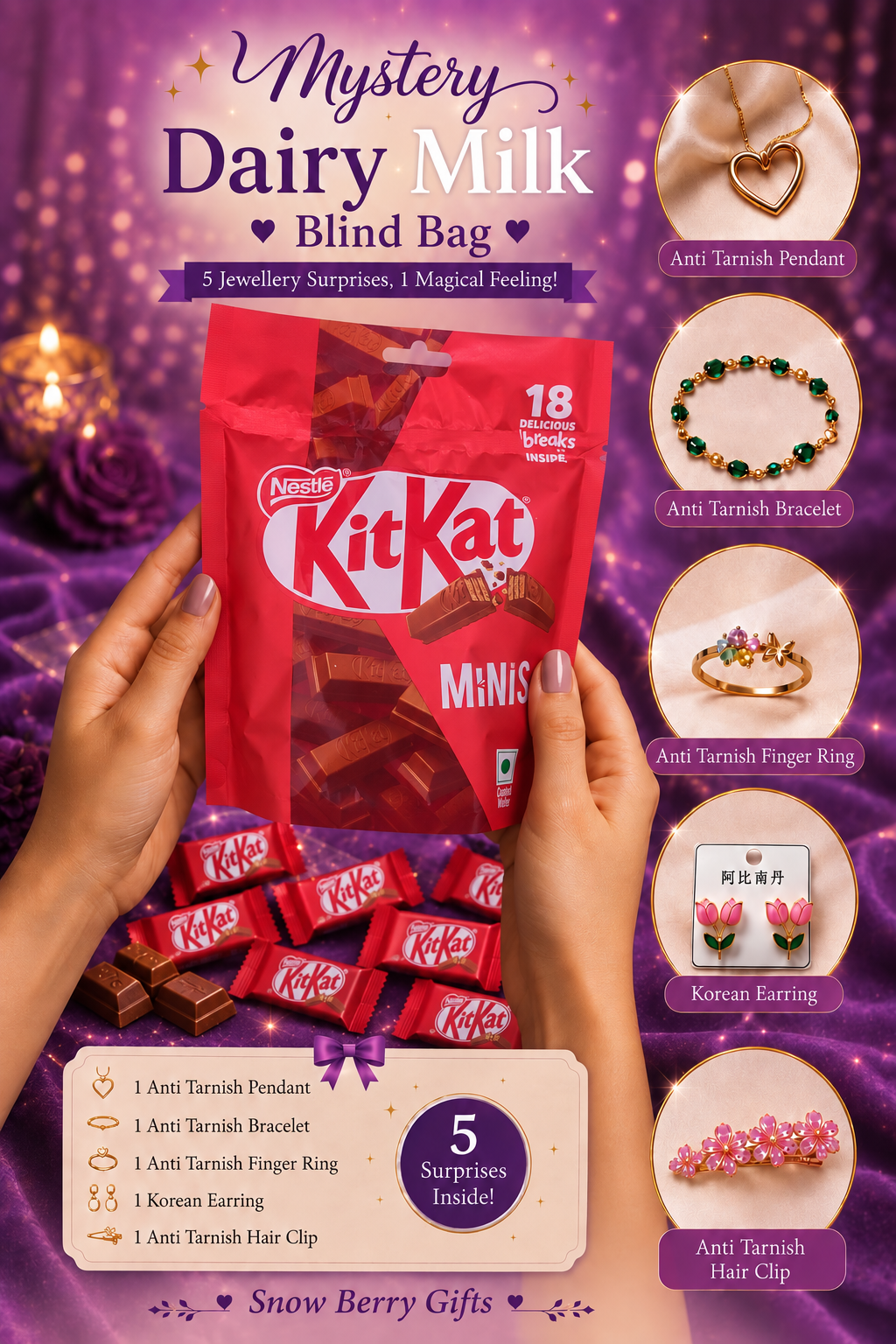 { Premium } Mystery kitkat bag đź’–