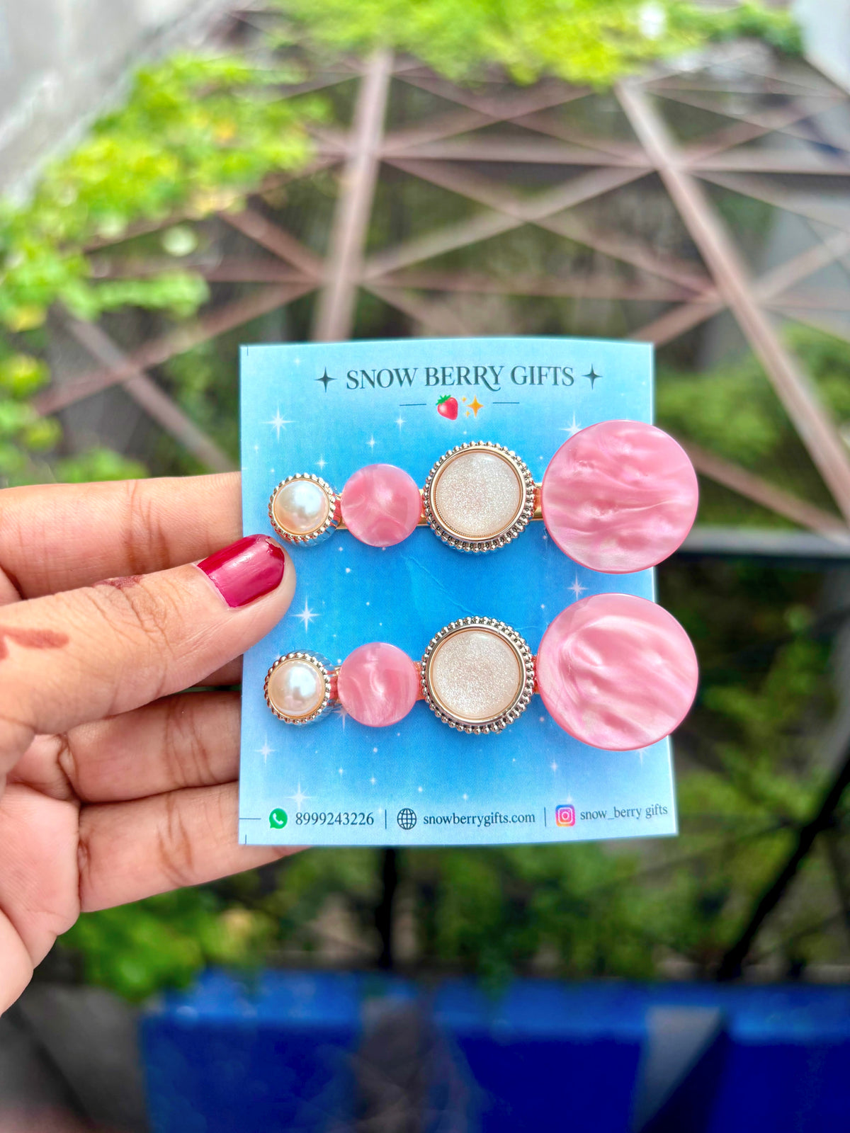 { Pink } Hair Clip πβ¨πͺ