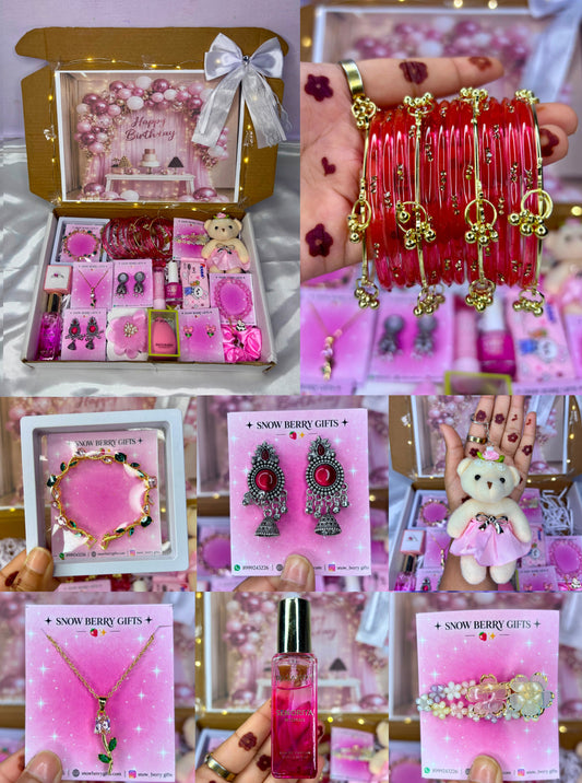 { Premium } Pink theme birthday hamper 💞