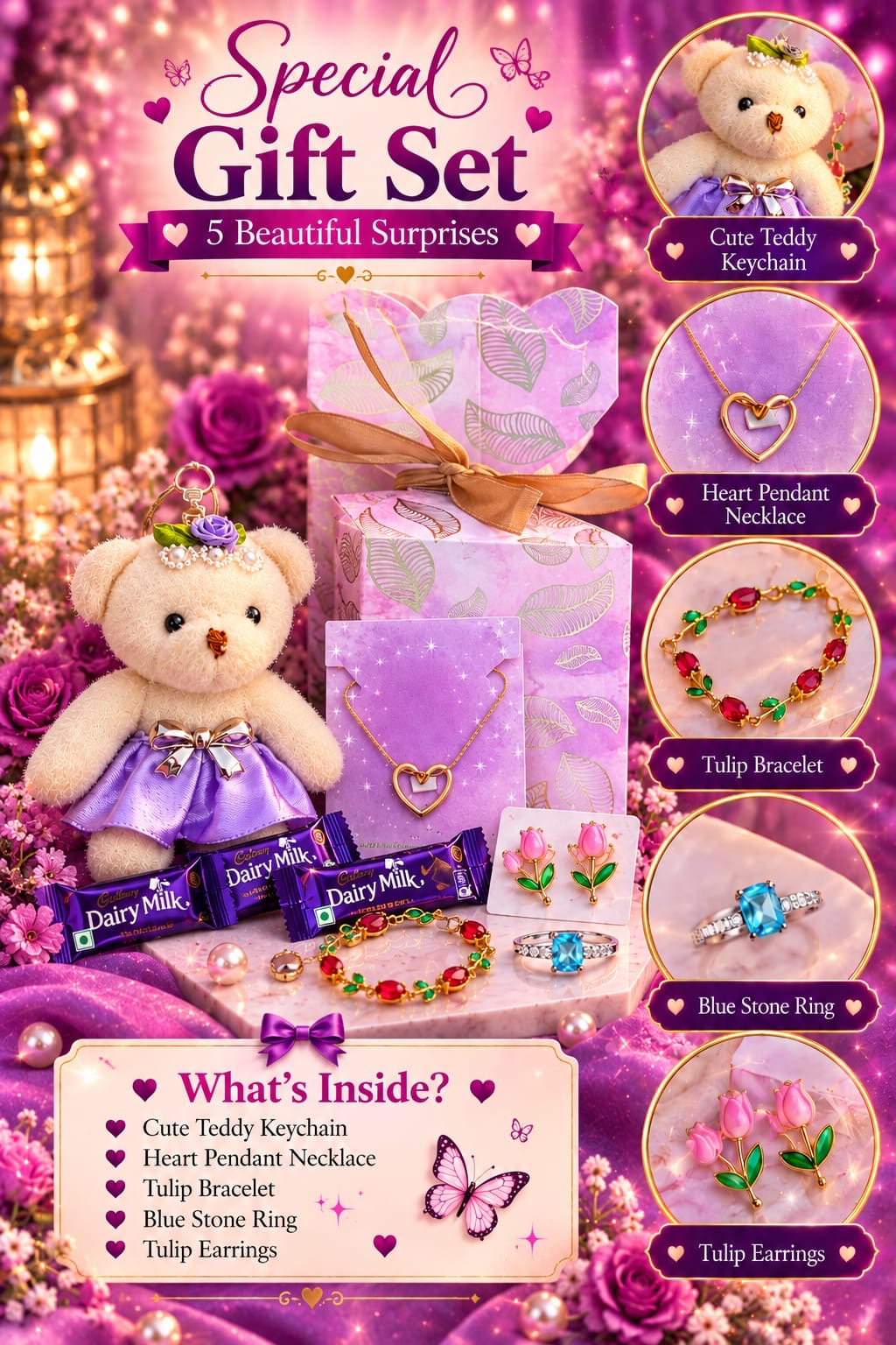 { Mystery } Chocolate gift box 💜✨