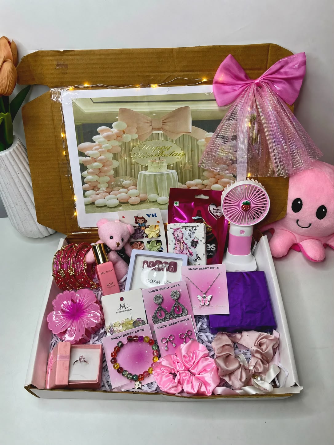 { Premium } Pink Theme Birthday Hamper 💖✨