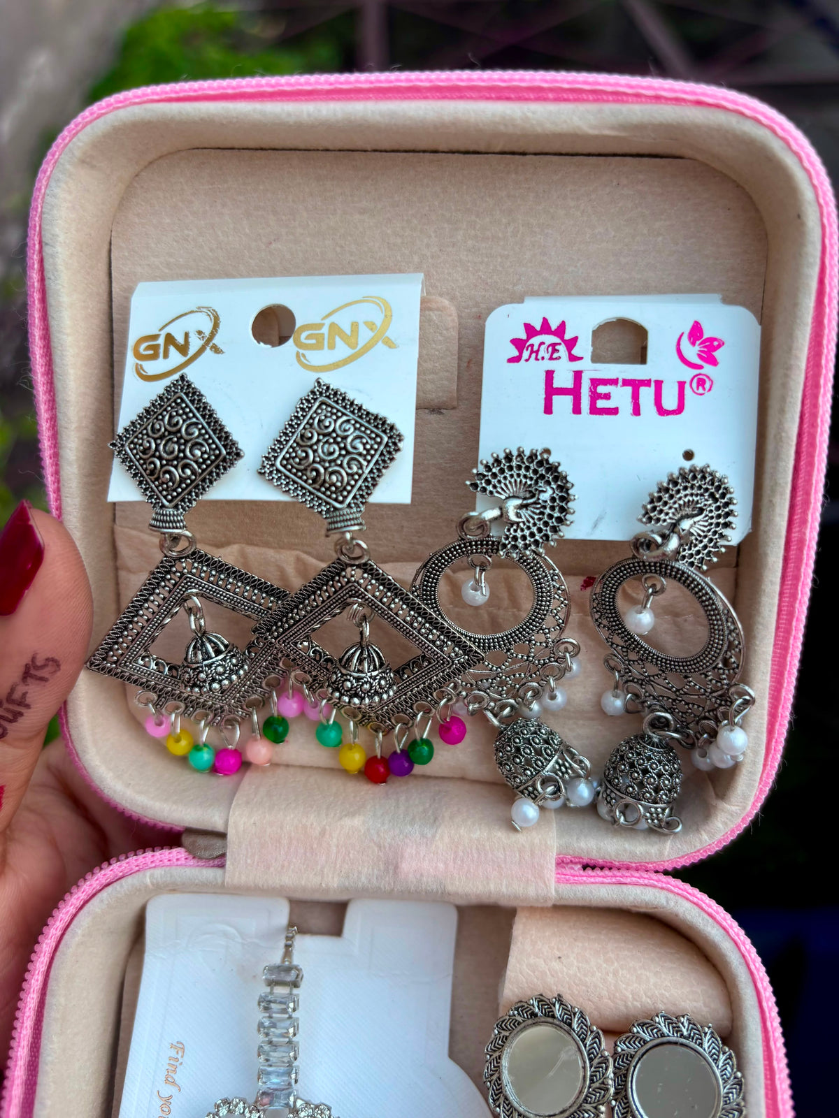 Mini jwellery box with kashmiri watch 🎁✨