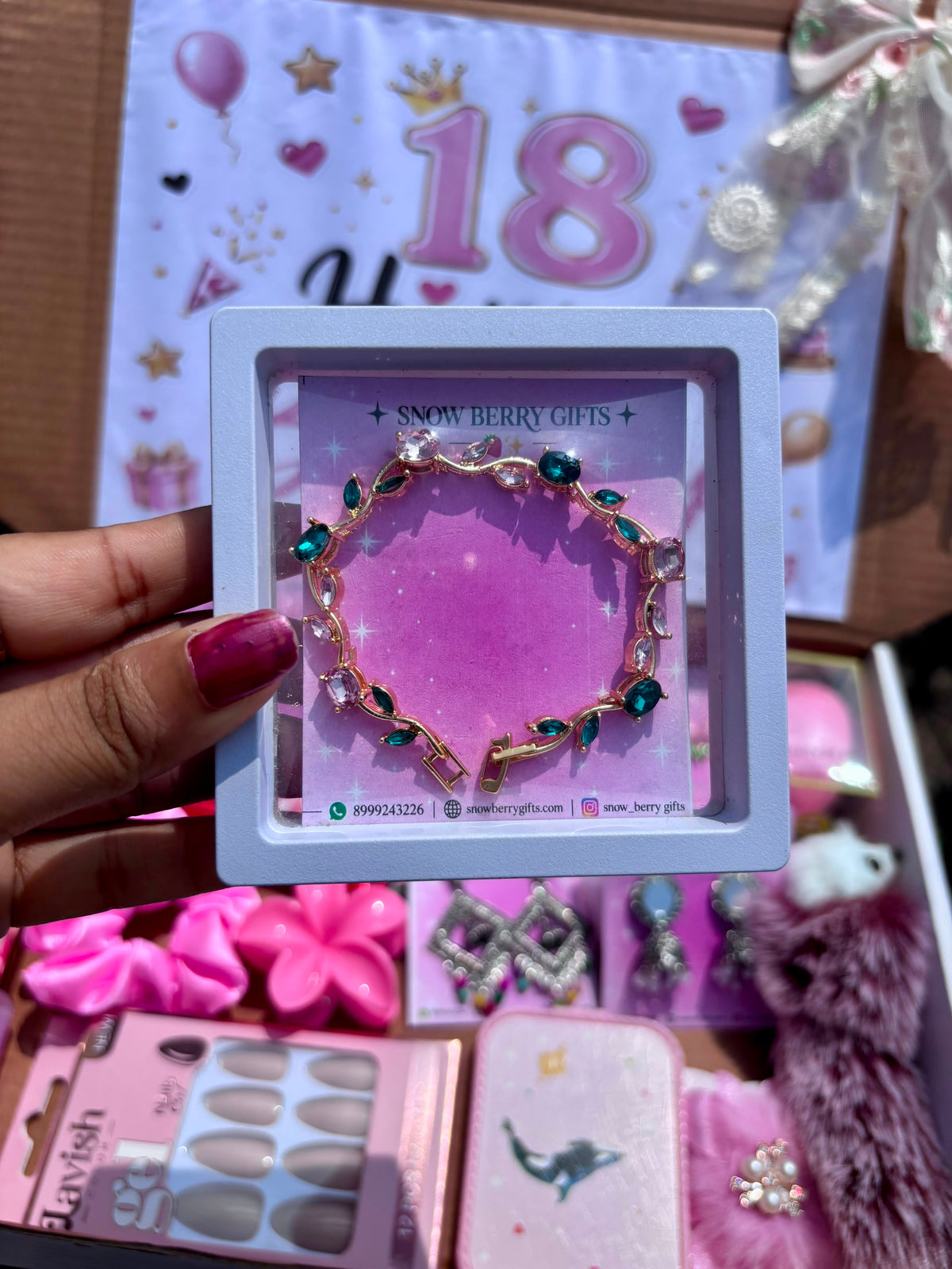 { Luxury } 18 pink theme birthday hamper 💝💗