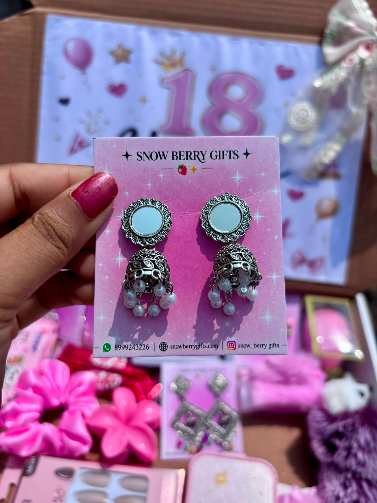 { Luxury } 18 pink theme birthday hamper 💝💗
