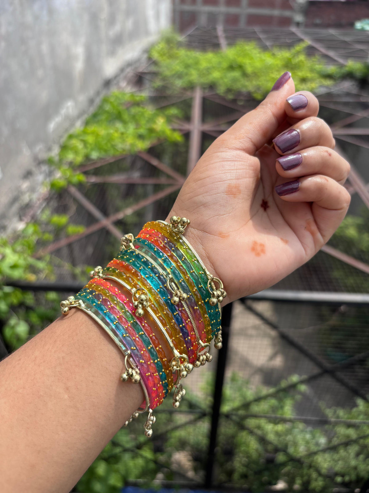 Kashmiri mix bangles ✨💗💝