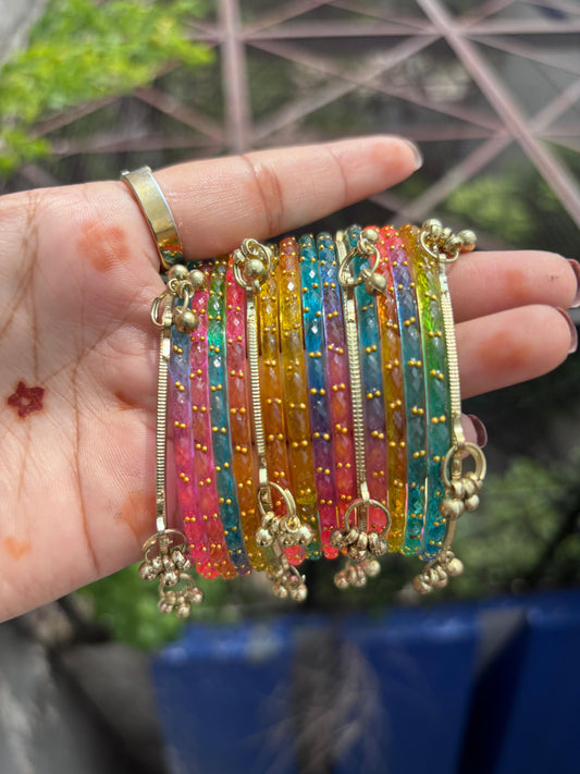 Kashmiri mix bangles ✨💗💝
