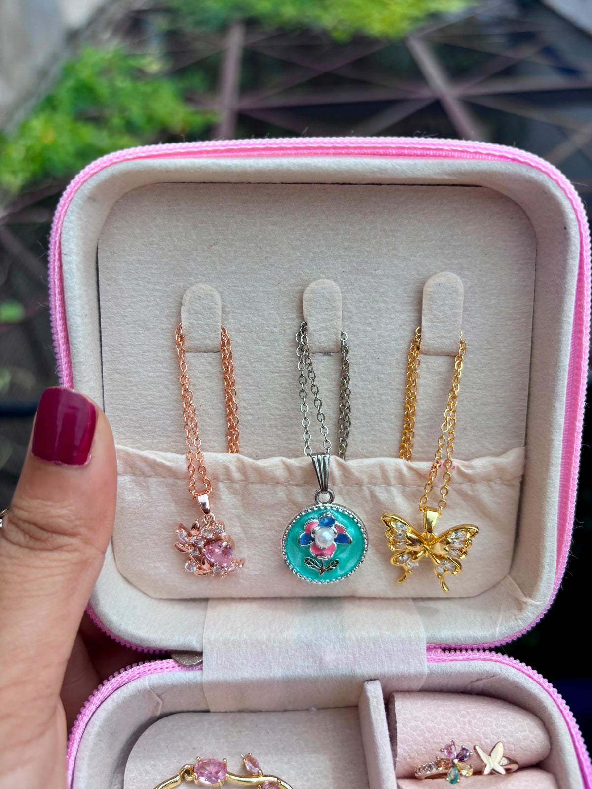{ Premium } mini jewellery box💖