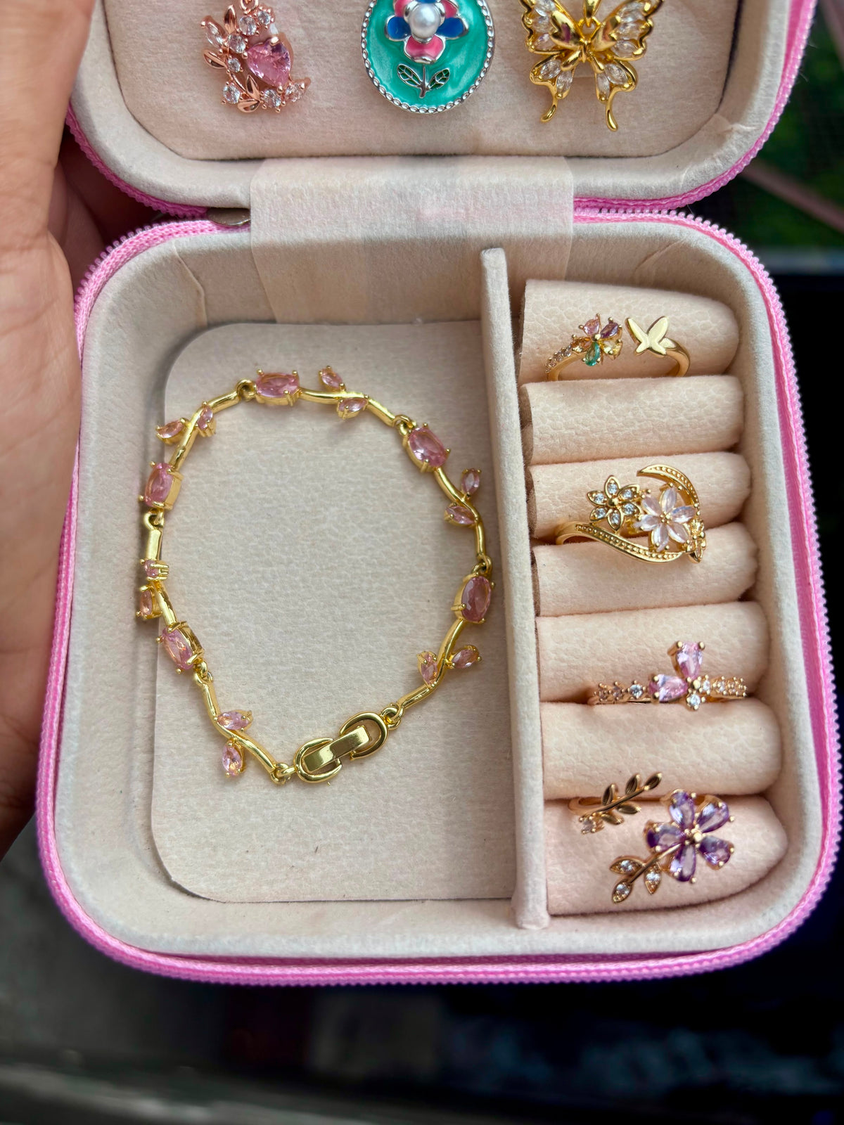 { Premium } mini jewellery box💖