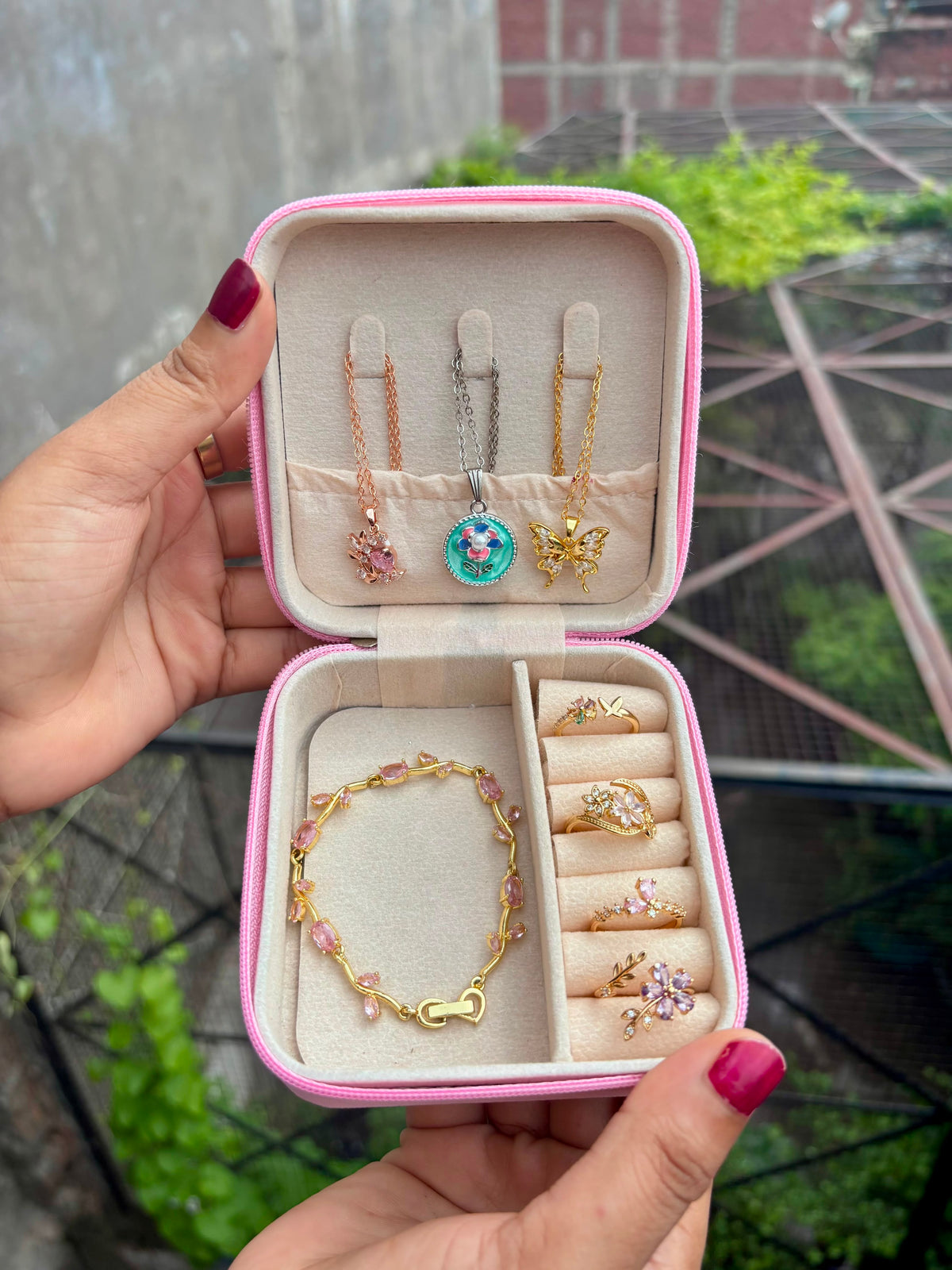 { Premium } mini jewellery box💖