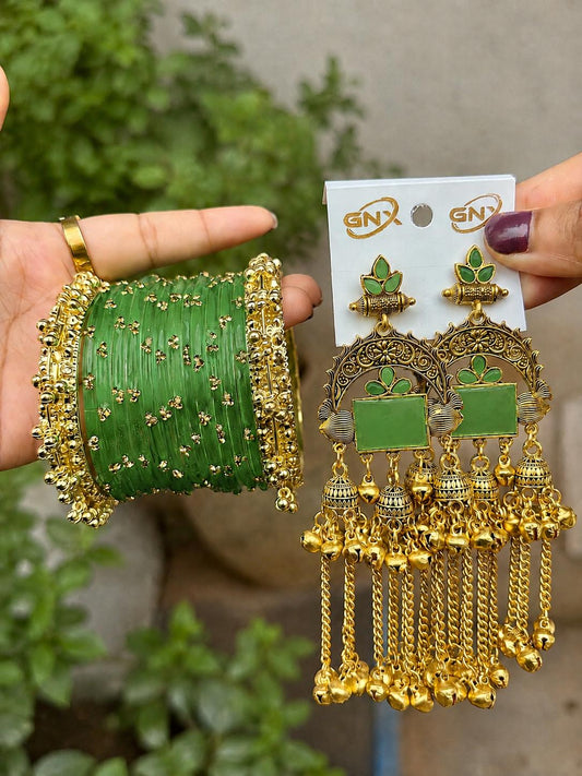 { Kashmiri } Jhumka / Bangels set ✨💕