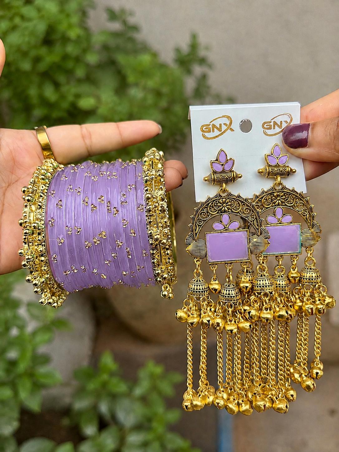 { Kashmiri } Jhumka / Bangels set ✨💕