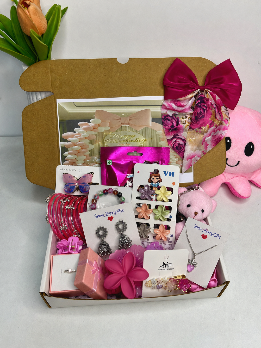 { Premium } pink theme Gift for her 💓✨🪞🌸