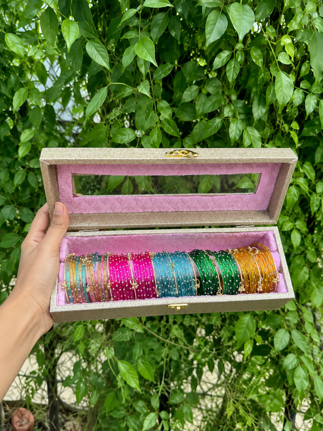 Bangle box { 4 } Hand Kashmiri Bangels 🩷✨🪞