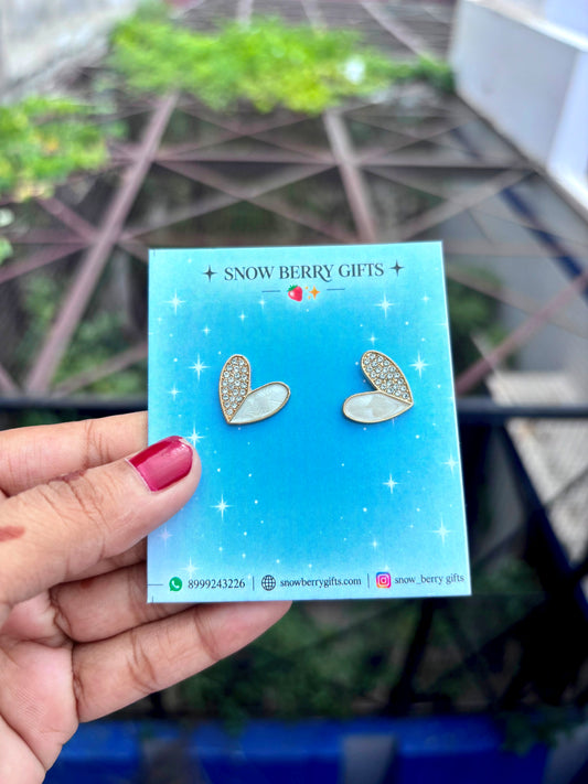 Heart stud